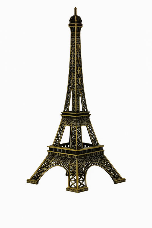 7-Inch Bronze Alloy Eiffel Tower Statue